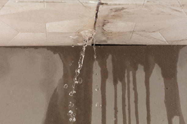 Professional Burst Pipe Cleanup technician working in Hughesville, MO